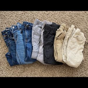 Boys 4T Pants - bundle of 8
